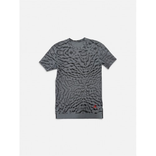 Jordan All-Over Print T-Shirt Φόρεμα Γκρι